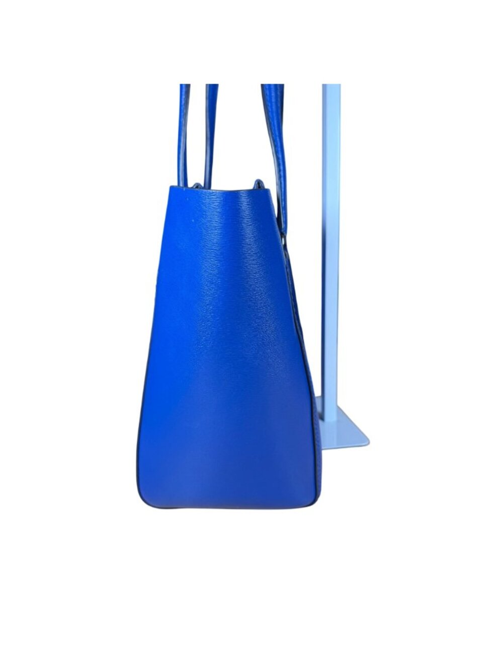 Tory Burch Blue Leather Parker Tote Shoulder Bag - Picture 7 of 10